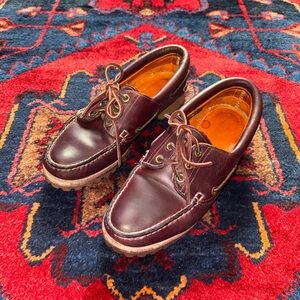 Timberland 3 Eye Lug Leather Boat Shoes
